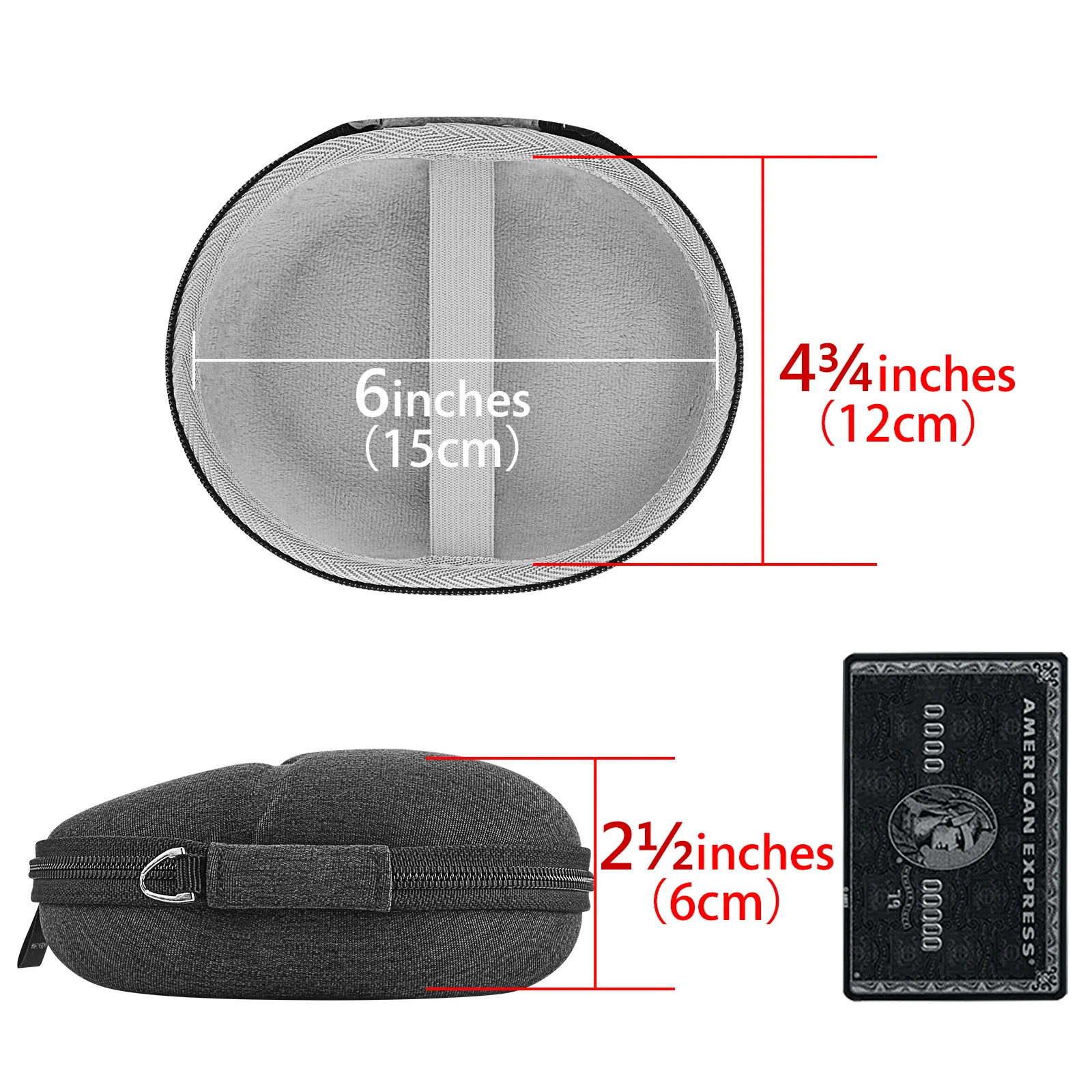 Geekria Mouse Case Compatible with Logitech MX Master 3/3S/2S/Ergo/M570/ERGO M575/G602/G604 Mouse, Hard Shell Carrying Bag