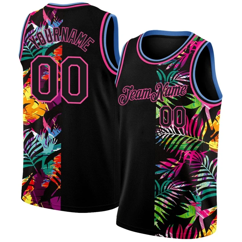 

Color Block Customized Name Numbers Pattern Tank Tops Men Basketball Jerseys 3D Printed Tees Summer Loose Sport O-Neck Vest Tops