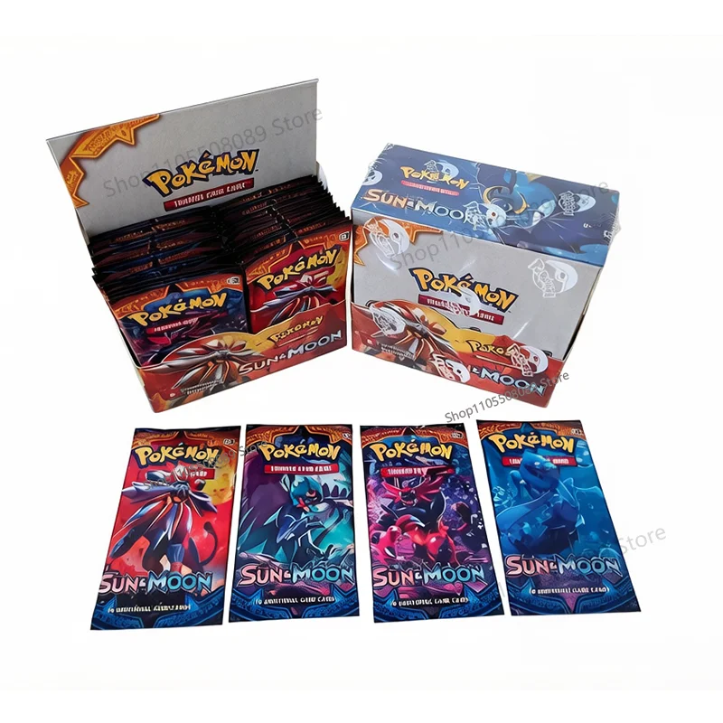 

360Pcs Pokemon Cards Sun & Moon Booster Bundle English Collectible Trading Card Game Anime Toy Gifts Pokemon