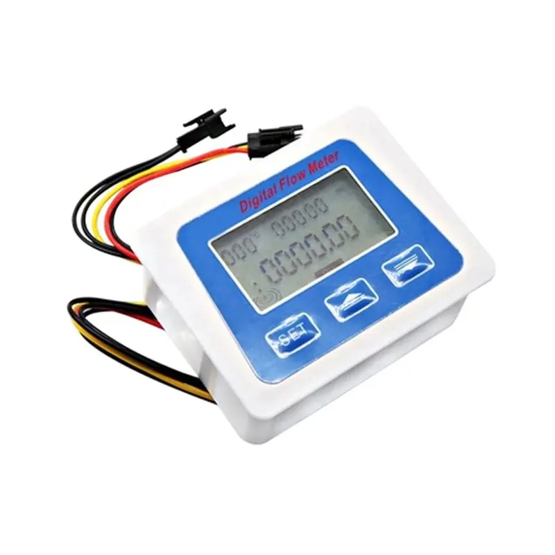 A25F-Electronic Water Flow Meter Intelligent Digital Display Temperature Display Meter Flow Display Low Power Consumption Consum