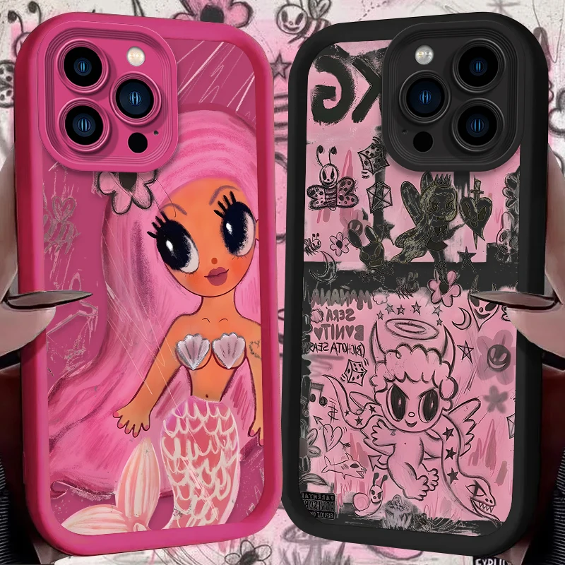 Case For iPhone 16 15 14 13 12 11 Pro Max X XS X S Max XR SE 2020 7 8 Plus iphone16 Karol G Manana Bichota Season Silicone Cover