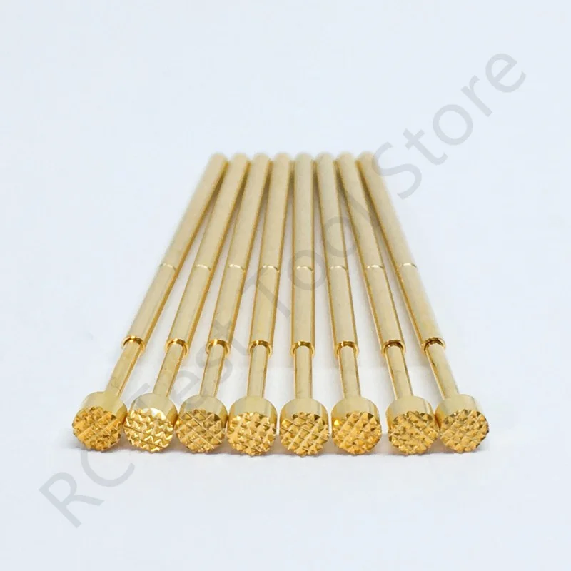 100PCS PA100-H5 33.35mm 21-claw Plum Blossom Head Test Pin Dia 2.5mm Needle Spring Test Probe P100-H5 Test Pogo Pin P100-H