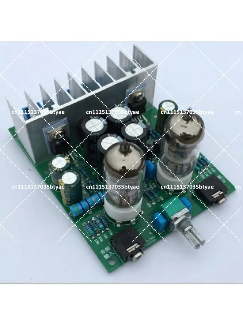 6J1 Tube Preamplifier LM1875T HiFi Amplifier Board DIY Kit Headphone Amp