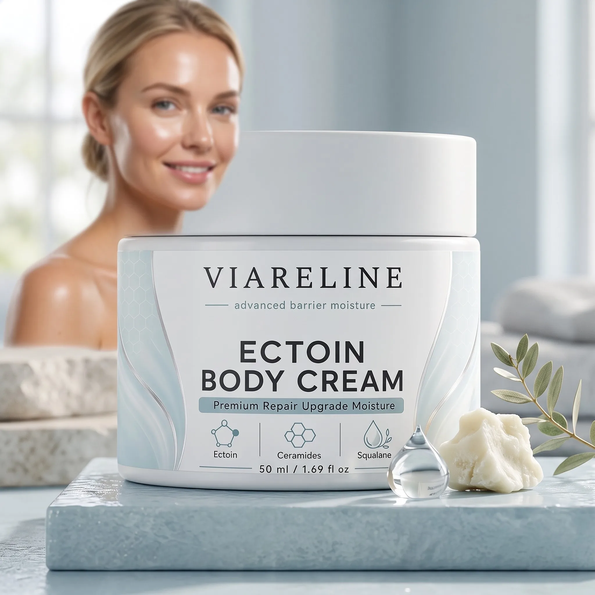 Body Cream Repair Skin Barrier Improve Sagging Increase Elasticity Relieve Dryness Long Lasting Hydrating Moisturizing Body Care