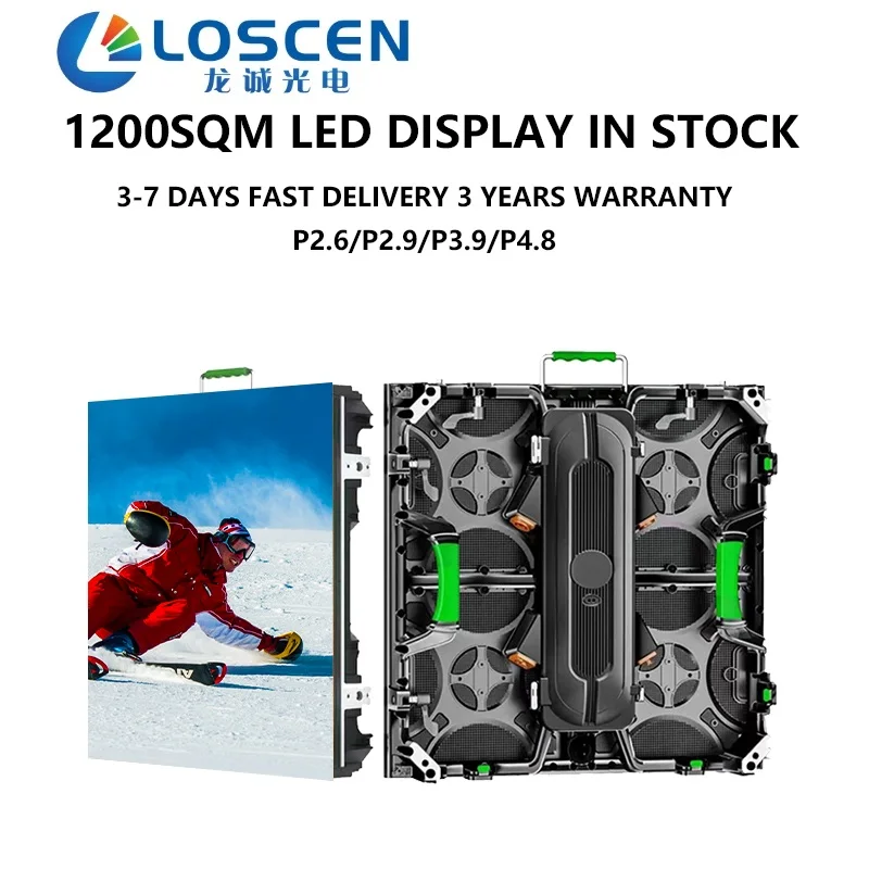 

Stage Backdrop Rental Led Display Panel Outdoor P4.81 500x500mm Rental Led Screen