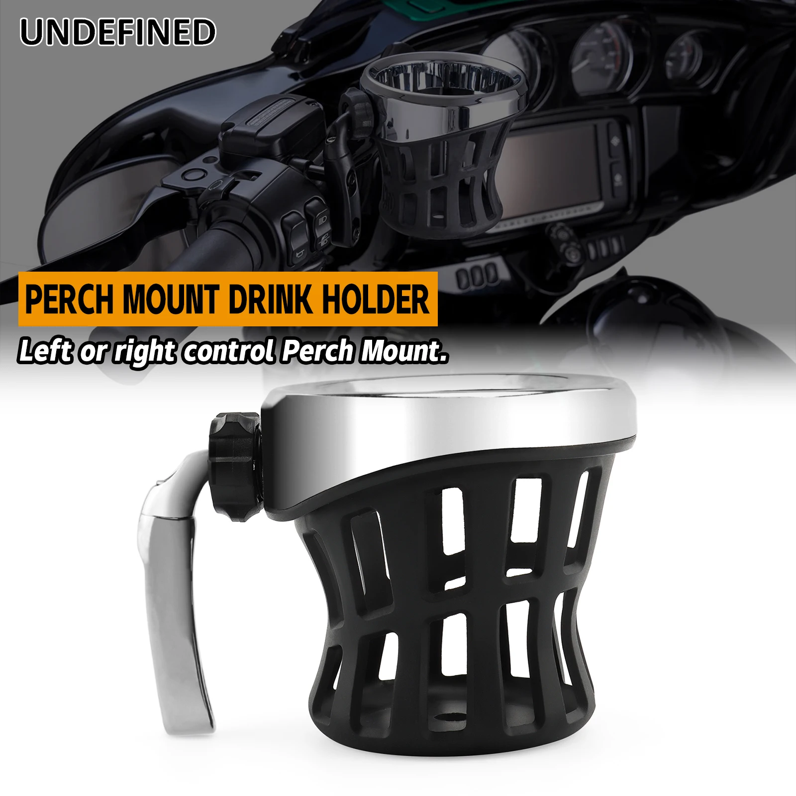 Drinking Holder Cup For Honda GL1800 Goldwing 1800 2018 bottle cup holder ABS & aluminum Motorcycle Passenger Drink Cup Holder