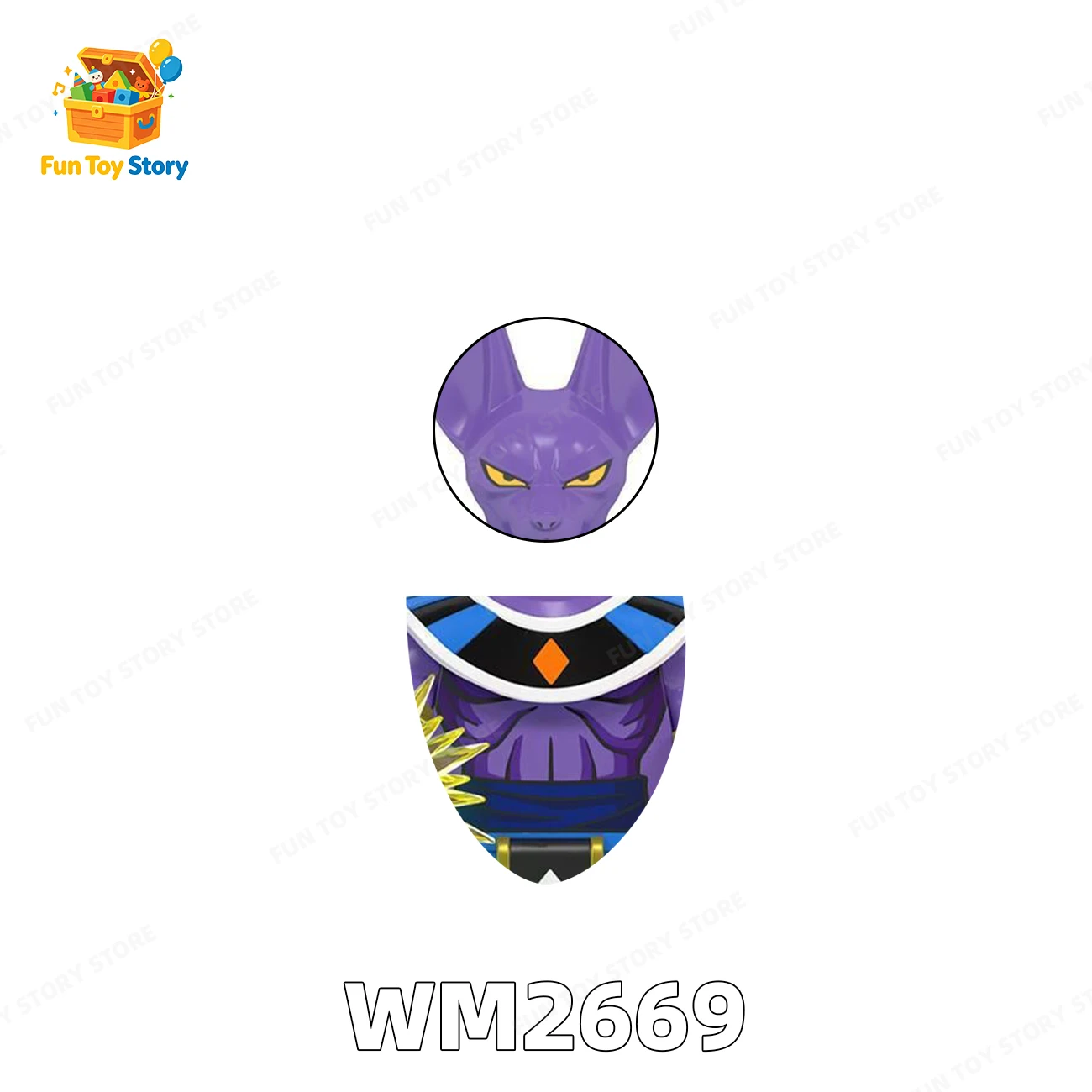 WM6177 Anime Series, Assembled Building Blocks, Doll Toys, Collected by Enthusiasts, Small Gifts view 5