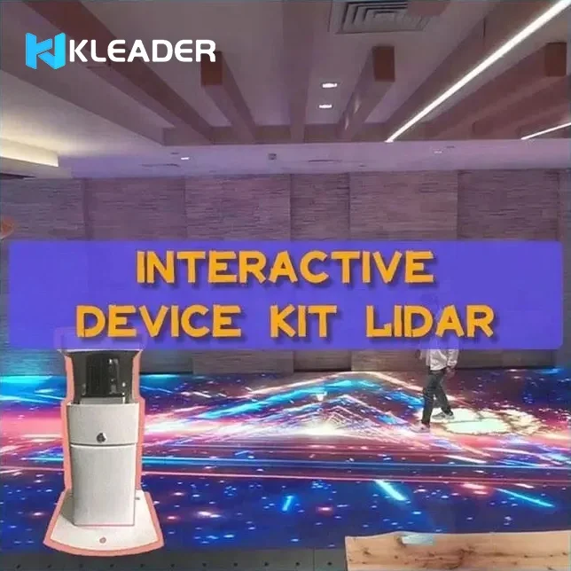 Radar Touch Motion Sensor Interactive Lidar Touch Projection Used With Projector for Large Screen Events Display with Software