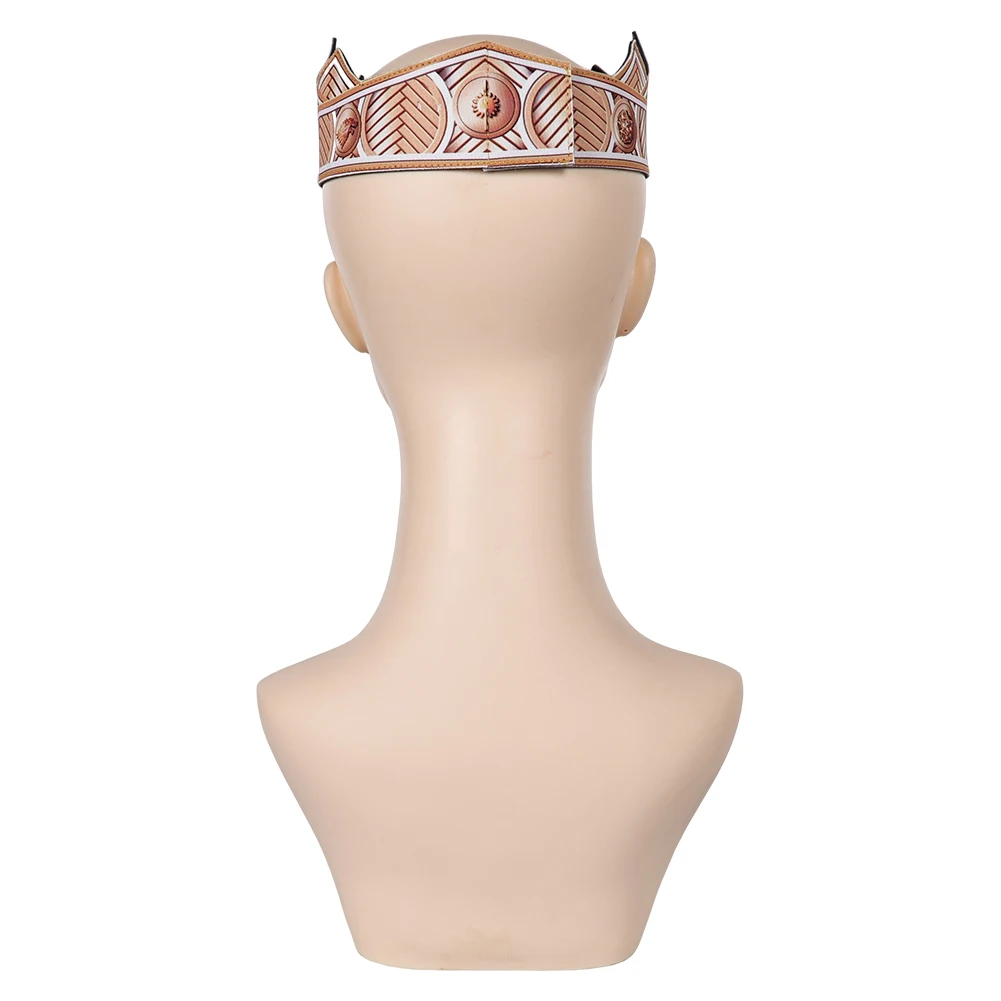 Couronne de cosplay Aegon pour hommes et femmes, bande de sauna, accessoires de costume de carnaval d'Halloween, vêtements de sauna, fête, cadeaux de jeu de rôle, télévision