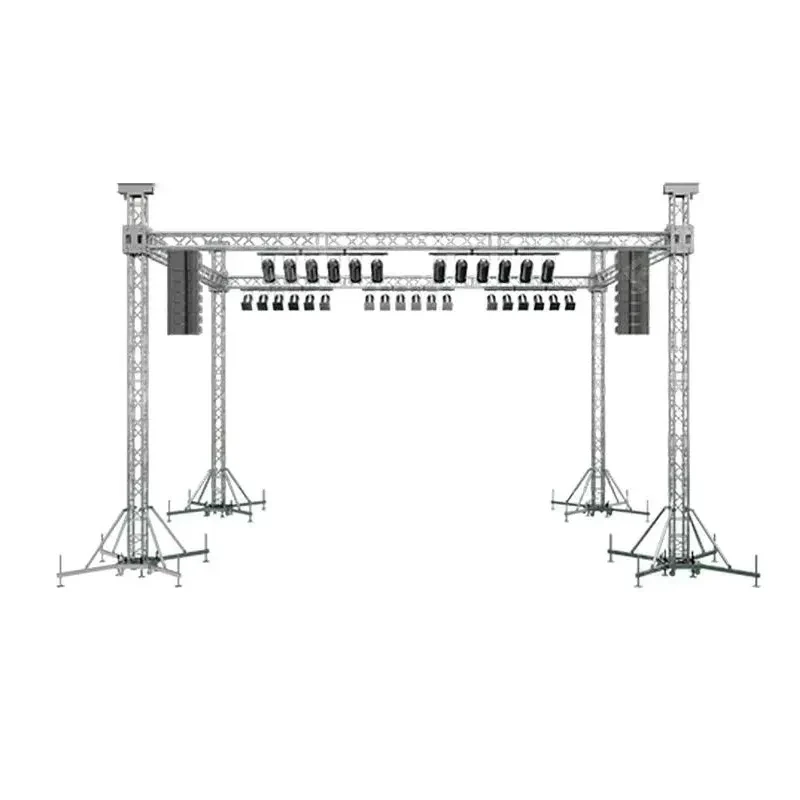 Outdoor Performance Event Square Faucet Lighting Aluminum Stage