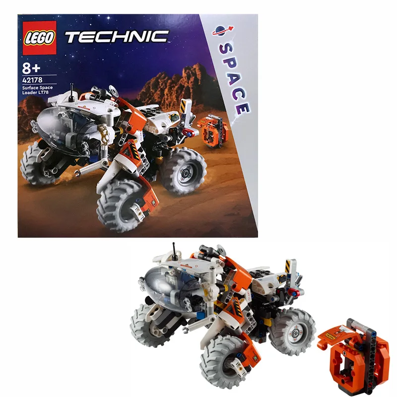 LEGO 42178 Technic Surface Space Loader LT78 Building Set, Space Toy for Adventure, Construction, Exploration and Building