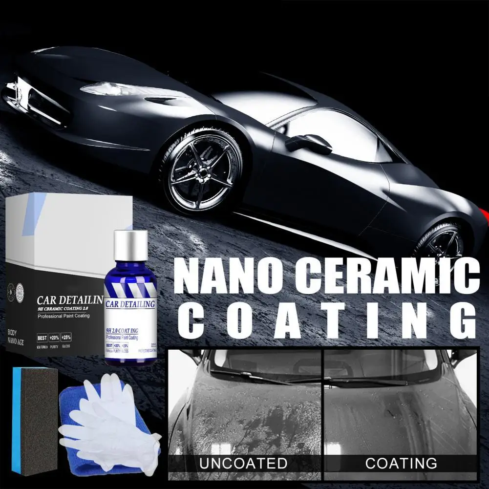 Ceramic Coating  Polishing   Car Coating Kit High Gloss Hydrophobicity Coating Kit