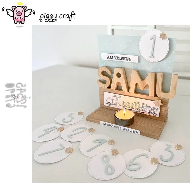 

Piggy Craft metal cutting dies cut die mold Digital decoration Scrapbook paper craft knife mould blade punch stencils dies