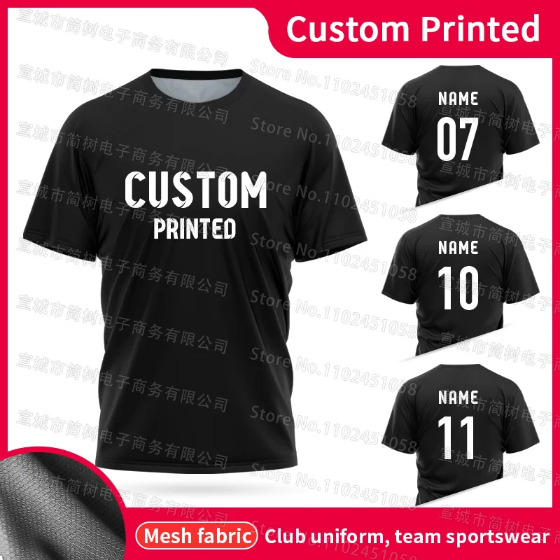 Argentina Kids' T-Shirts Custom Number Adult Men Women 3D Short Sleeve Summer Sports Team Clothing Crew Neck  Mesh Shirt