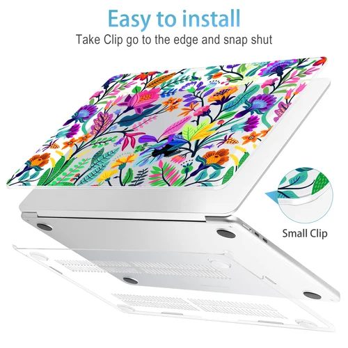 Imagen 2 del producto Funda de flores florecientes para Macbook 2025 M4 air 2022 Air 13 A3240 A2681 M2 Air 15 A3241 M2 Pro 14 16 2023 M3 Pro M1 A2289 A2338