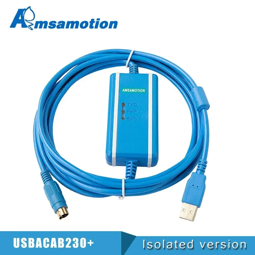 

USB-DVP Suitable Delta DVP PLC Programming Cable USBACAB230 ES EE SS Series Communication