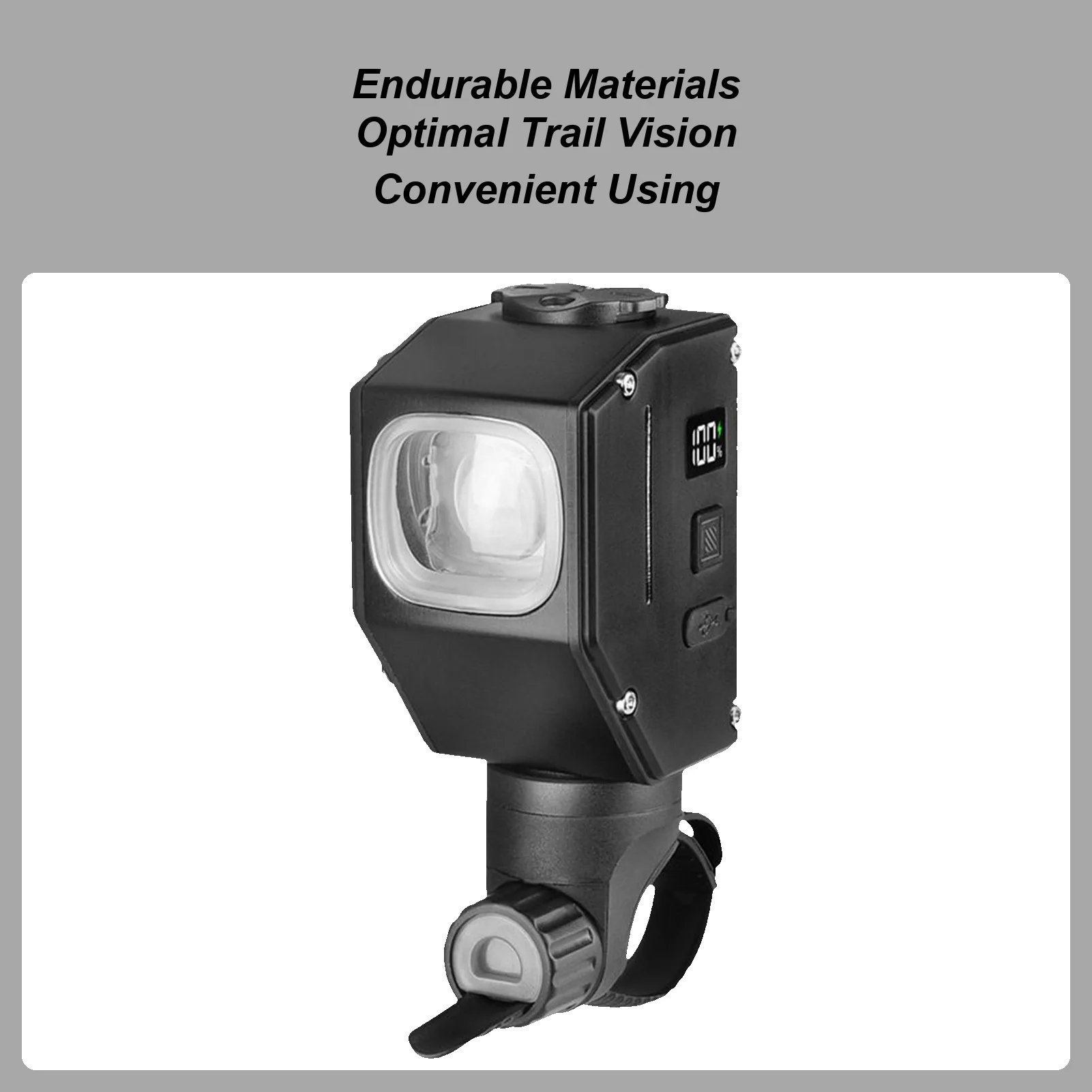 

Велосипедные фонари, 2000 люмен, перезаряжаемый фонарик с 8 режимами, передняя велосипедная лампа для езды на велосипеде, ночной детский круизер, скутер, скейтборд