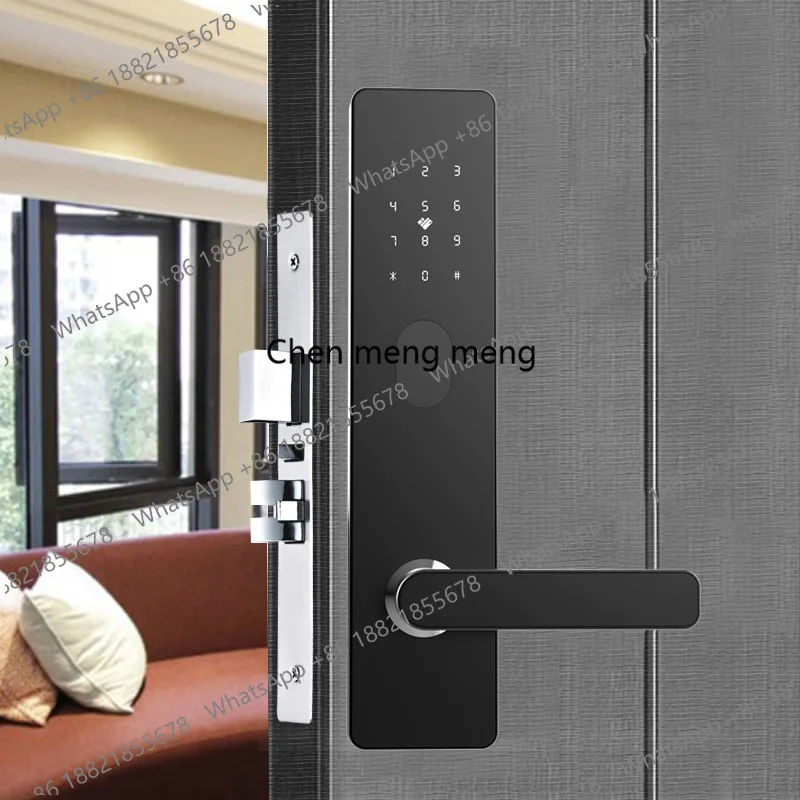 Bluetooth, wooden door hotel door, swipe card, magnetic card induction, apartment combination lock