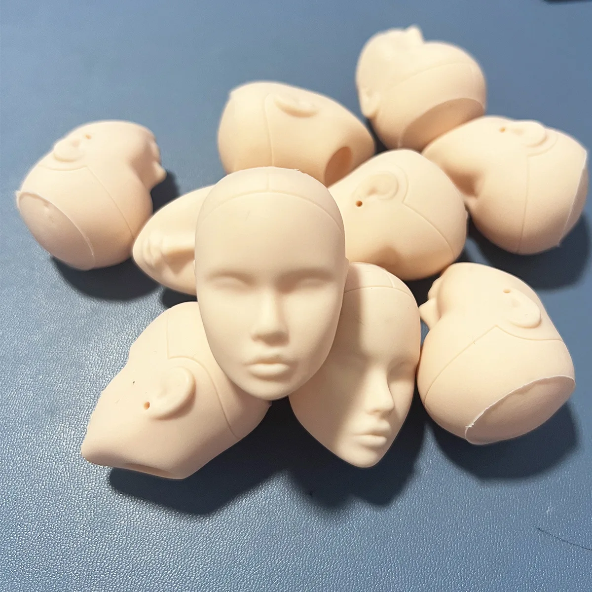 Muñeca de princesa de supermodelo de 30cm, accesorios de juguete sin cabeza de maquillaje, práctica creativa, cabeza de muñeca de maquillaje, muñeca BJD 1/6