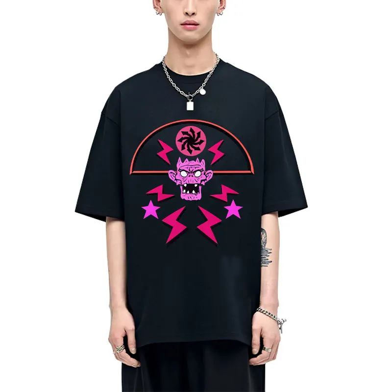 

Rock Band Gorillaz Skeleton Graphic T-shirt Men Women Fashion Gothic Short Sleeve Tshirt Man Hip Hop Oversized Cool Streetwear