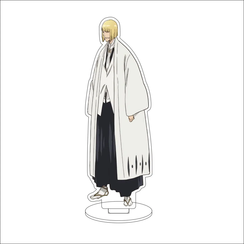 16CM Anime Bleach Ishida Uryuu Inoue Orihime Urosaki Ichigo Kuchiki Rukia Cos Acrylic Figure Stand Ornaments Chirstmas Gifts view 2