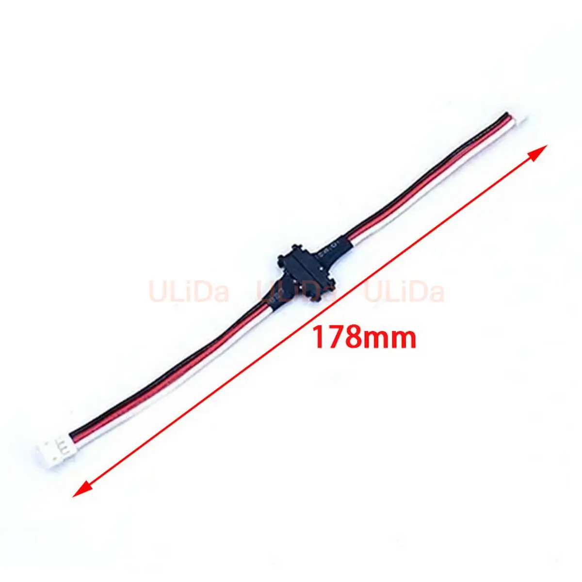 1pc Magnetische RC Verlängerung Kabel Schwarz Simulation Snap-on Kabel Einfach zu Installieren Kunststoff Auto Licht Verlängerung draht RC Boot FPV