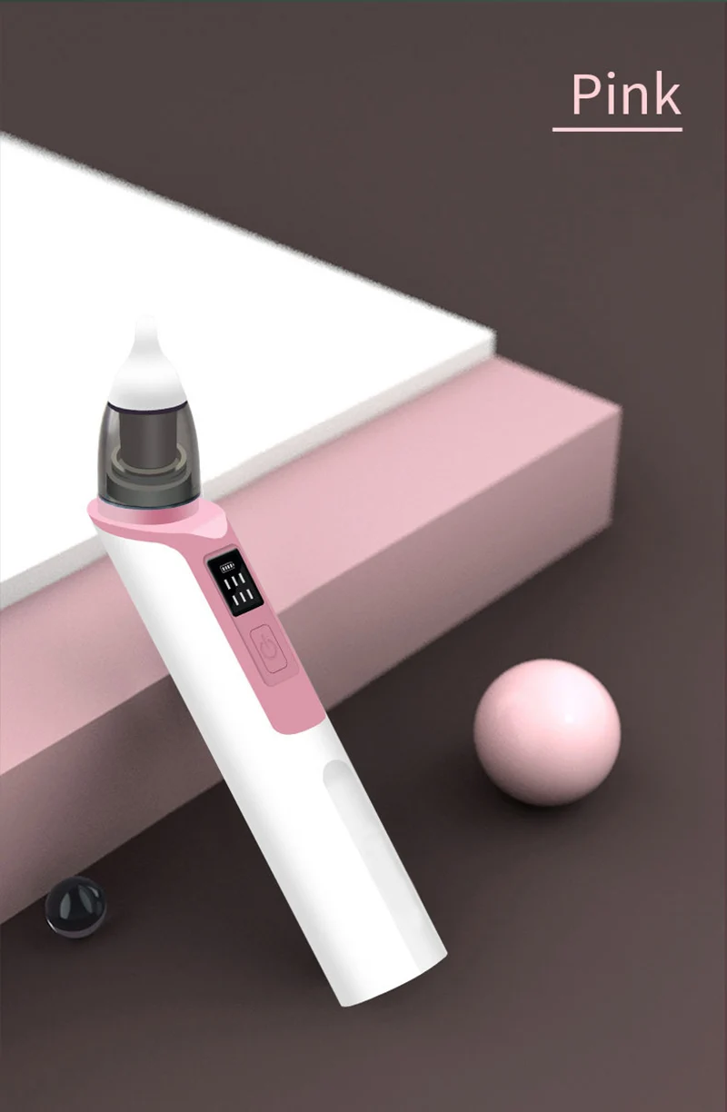 2025 Neues Muster Baby Elektrischer Nasensauger Ladeversion Neugeborenes Baby Nasensauger Saugen Verhindern verstopfte Nase – Detail 18