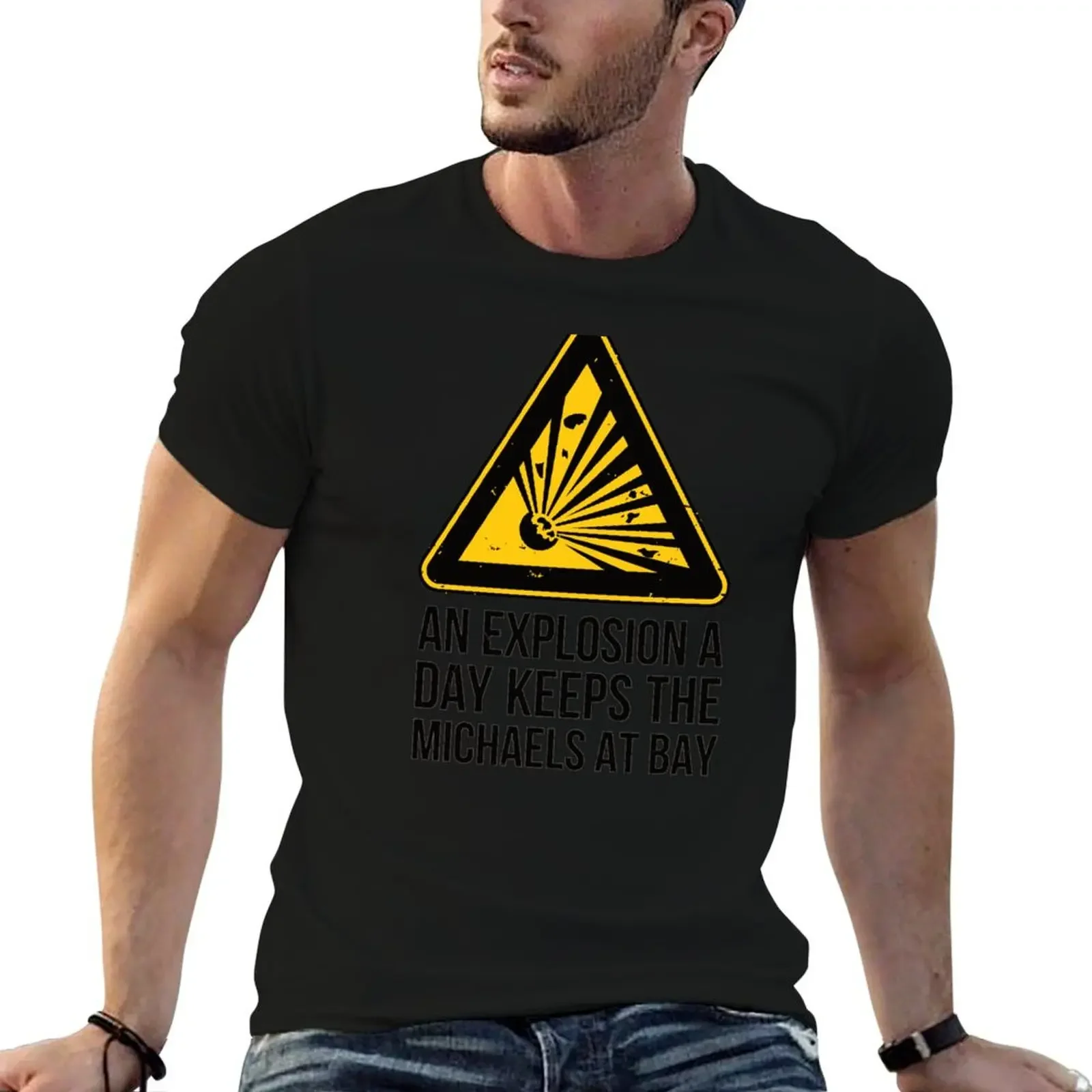 

Michael Bay Meme T-Shirt essential t shirt Clothing luxury clothes men