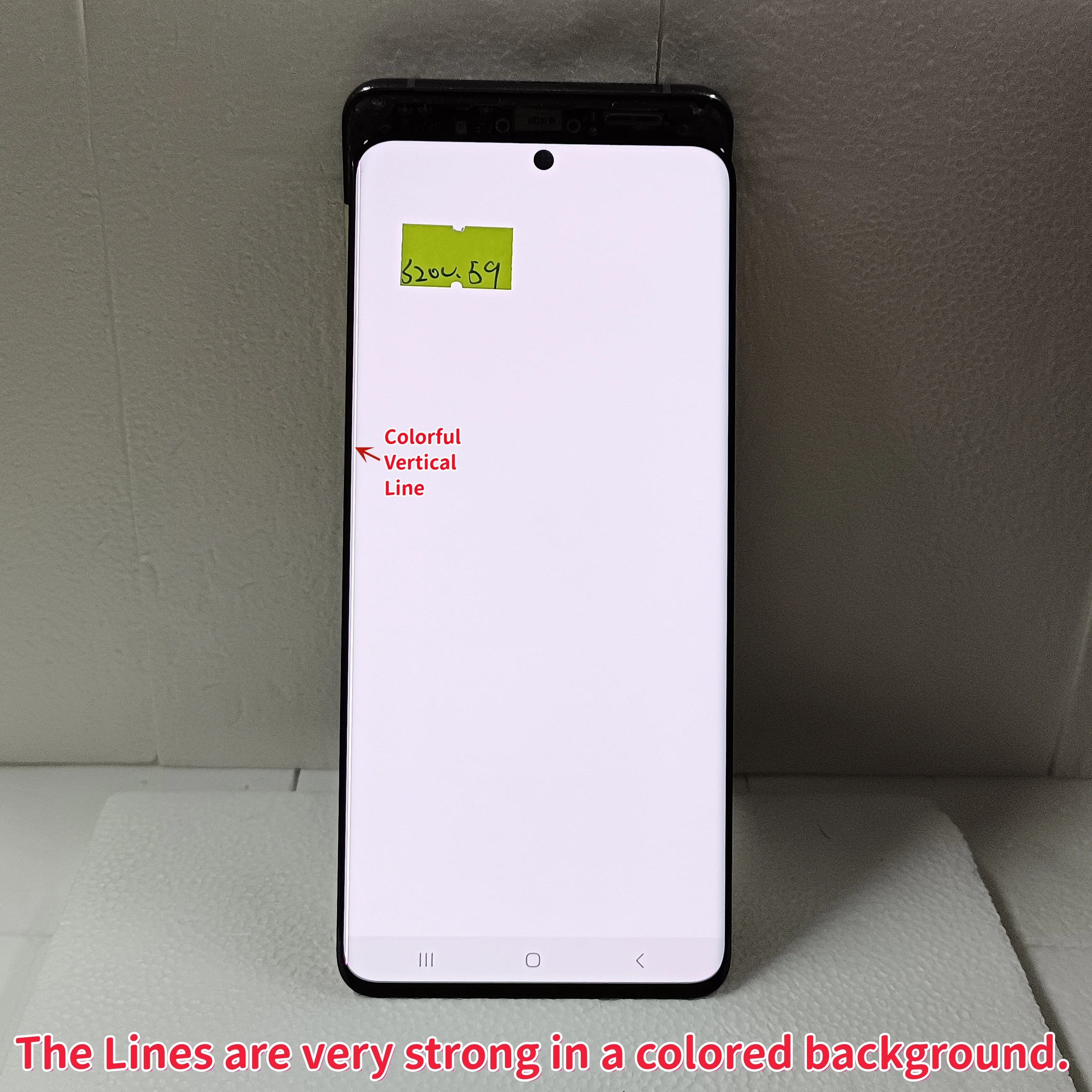 Originele 6.9 ''Amoled Lcd Voor Samsung Galaxy S20 Ultra G988 G988f Display Met Touchscreen Digitizer Assemblage Vervanging