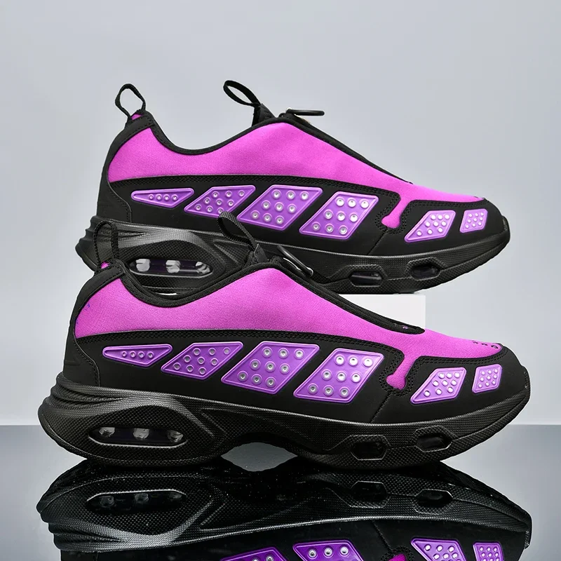 

Men Running Shoes Soft Thick Soled Height Increasing Lightweight Casual Hiking Shoes Classic Mesh Comfort Outdoor Jogging Shoes