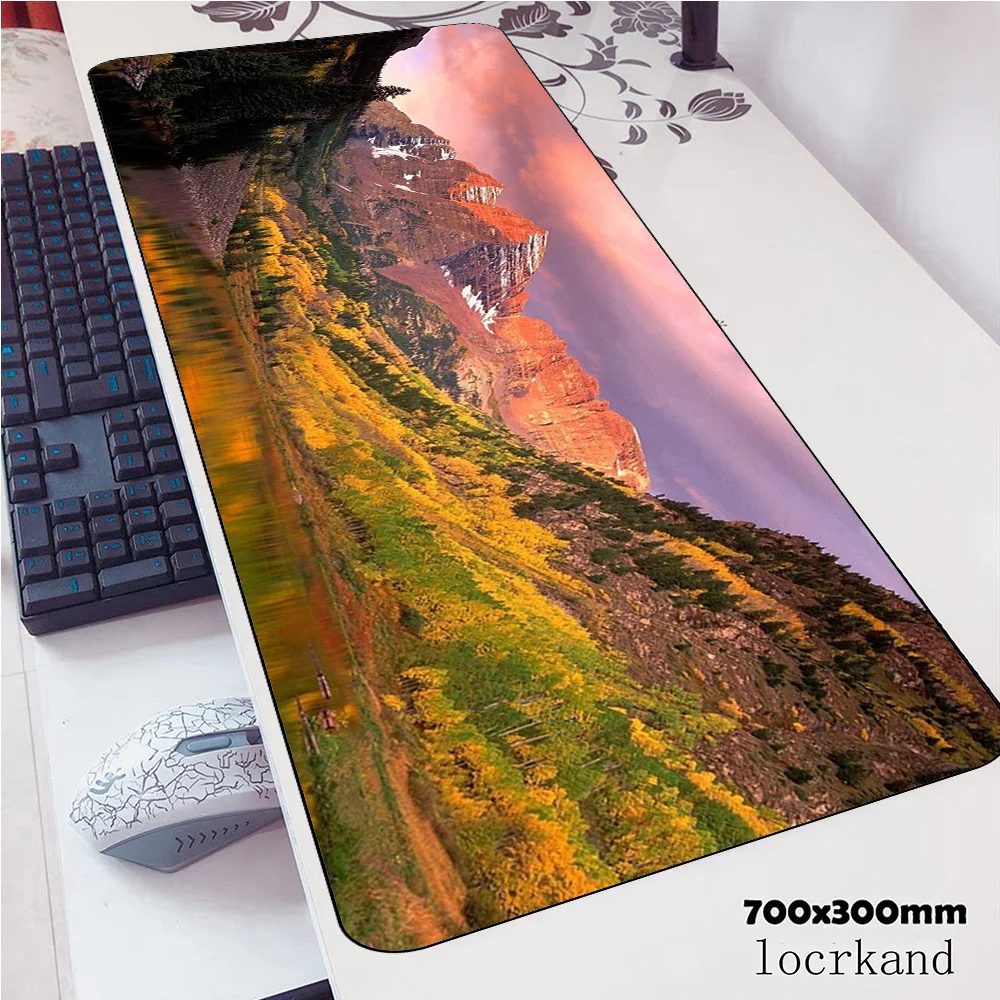 

Reflection Earth mousepad thick gaming mouse pad computer 800x300x3mm gamer accessories mat esports laptop desk protector pads