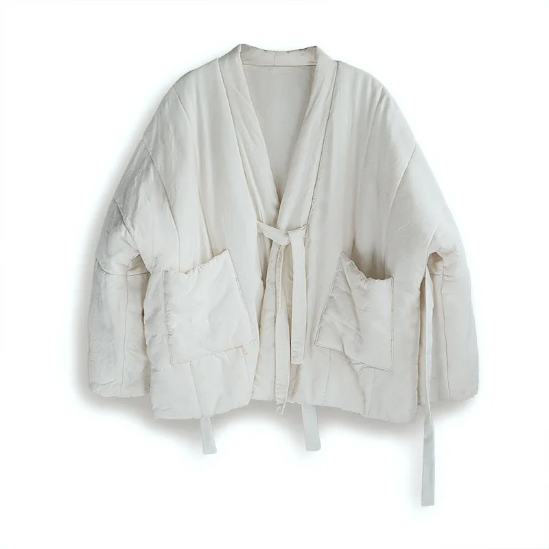 Women Parkas Coats Jackets Short Coat Thick Warm Y2k Streetwear Jacket Work Solid Casual Loose Outerwear Autumn Winter