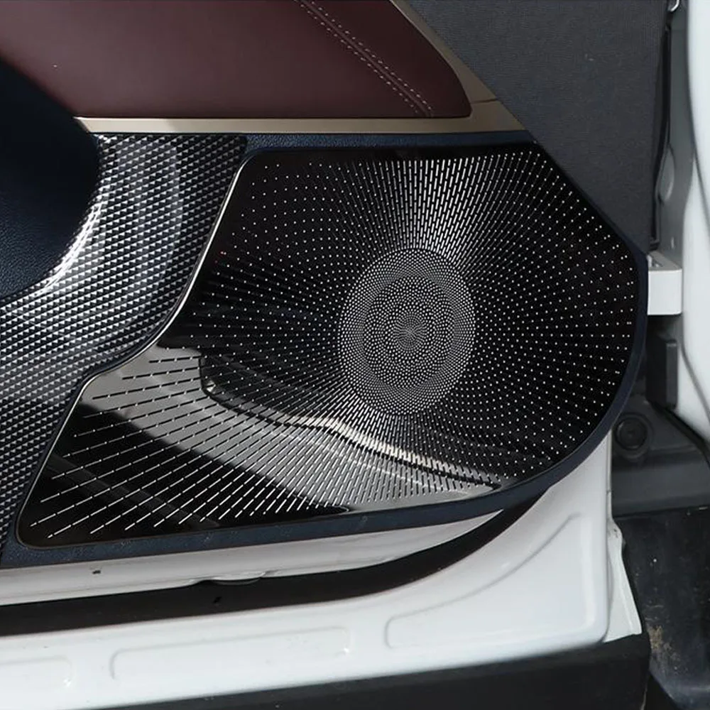2022-2024-para-changan-avatr-11-accesorios-interiores-negro-plata-inoxidable-coche-cuatro-puertas-altavoz-bocina-sonido-embellecedor-cubierta-pegatinas