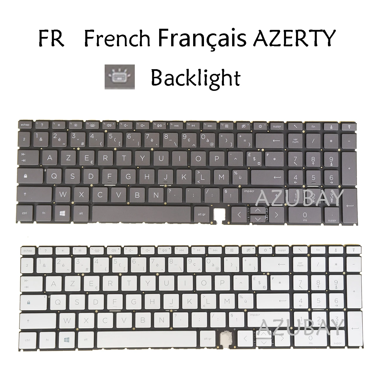 

Backlit Keyboard For HP ENVY 15-ed00 15m-ed0 17-cg0 17m-cg0 17t-cg0 17-ch0 17t-ch0 17m-ch0 15-ee0 15m-ee0 15z-ee0 French AZERTY