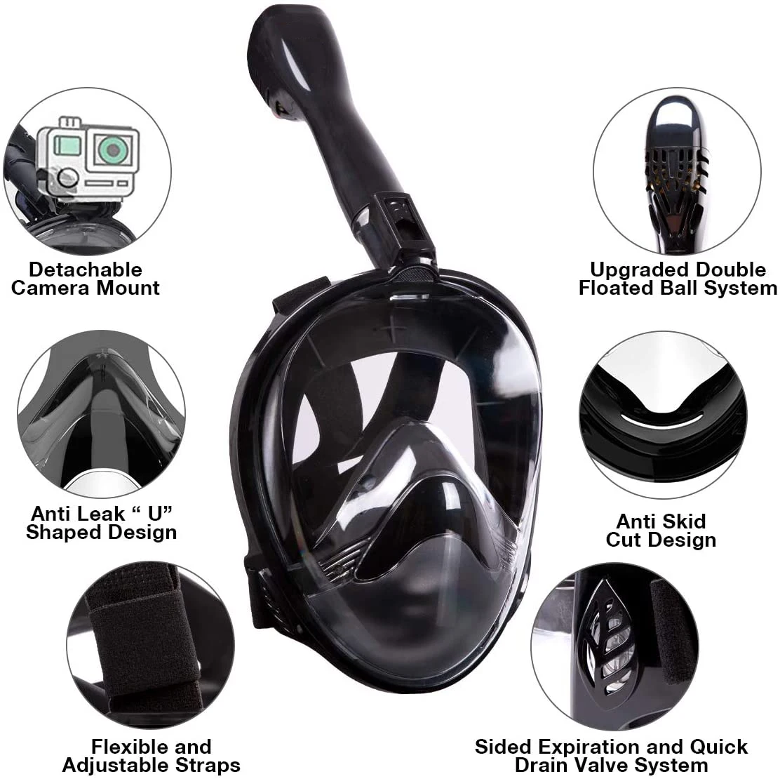 Custom Scuba Diving Set Snorkel Mask Snorkeling Equipment Diving Mask