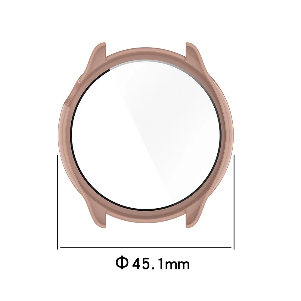 PC+Glass Protective Case For Huami Amazfit GTR Mini Full Screen Protector Shell Cover