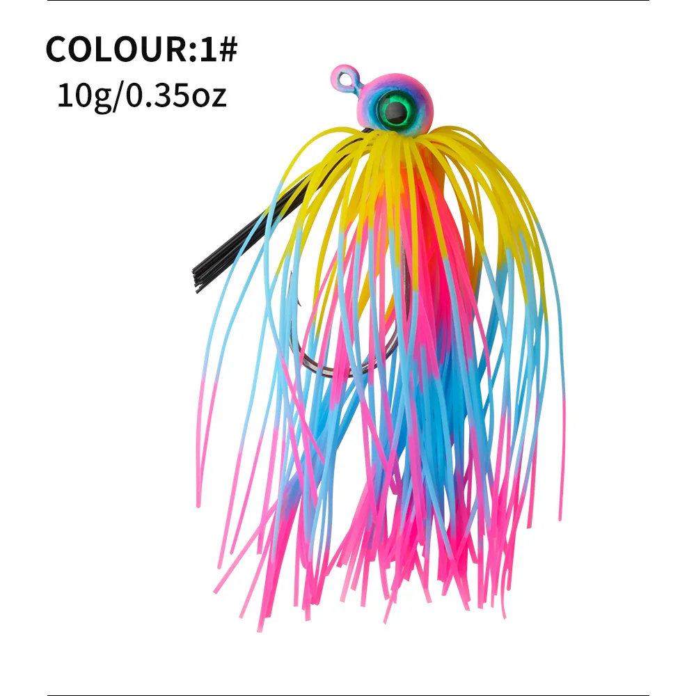 Spinnerbait LHFSH – Señuelo antihierbas para lubina - imagen 4