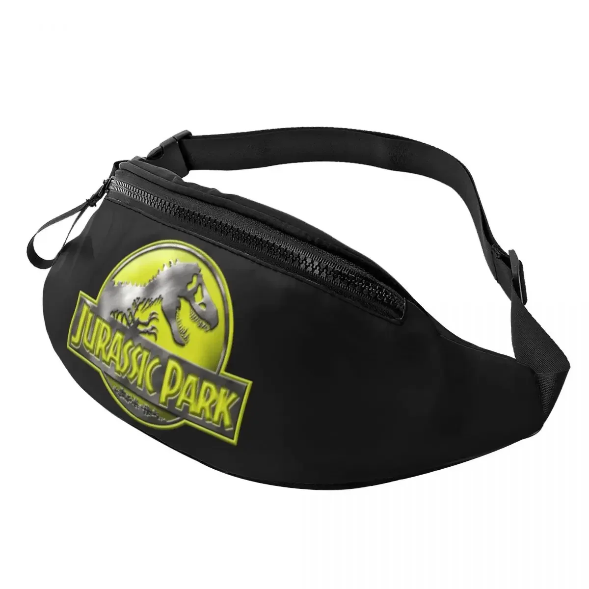 Fashion Fanny Pack Men Women Sci Fi Dinosaur Crossbody Waist Bag for Travel Cycling Phone Money Pouch