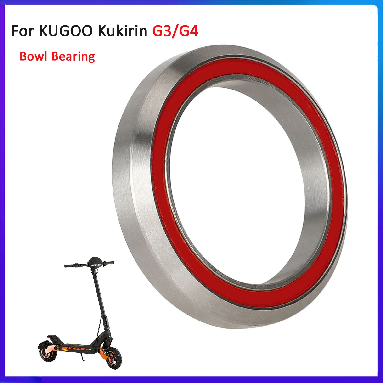 Rolamento de tigela para scooter elétrica Kukirin G3 G4, rolamento de aço inoxidável, acessórios de reposição, peças de reposição KUGOO KIRIN