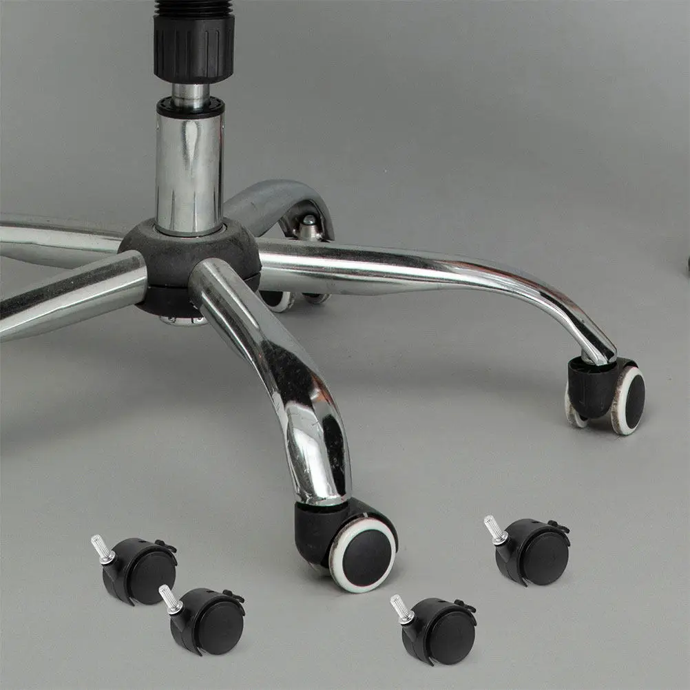 4Pcs Sliding Wheel Accessories Clothes Rack Casters Heavy Duty Caster Wheels Replacement Laundry Rack Cart Wheels