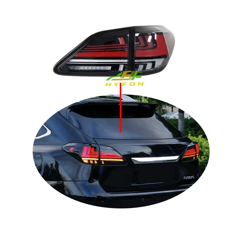 

BR For Lexus RX270 RX350 RX450 2009-2015 Upgrade 2020 New Style Full LED Rear Taillights LED Reverse Lights Plug and Play