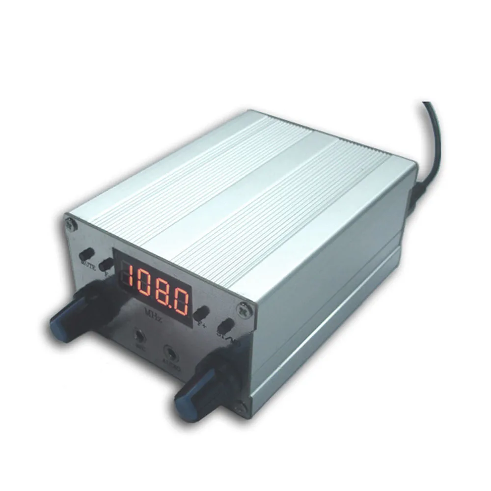 Imagem -02 - Transmitte fm Led Digital Estéreo Sinal de Áudio ou Microfone fm Radio Transmitter Board w Volume Control 88108mhz Bh1415f 0.5w