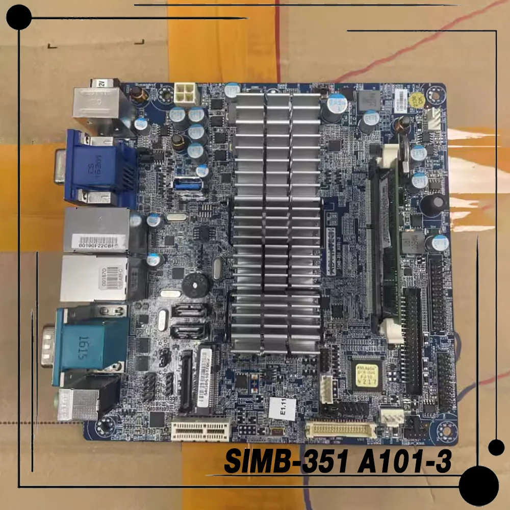 

SIMB-351 A101-3 For ADVANTECH Industrial Motherboard 17X17 ITX