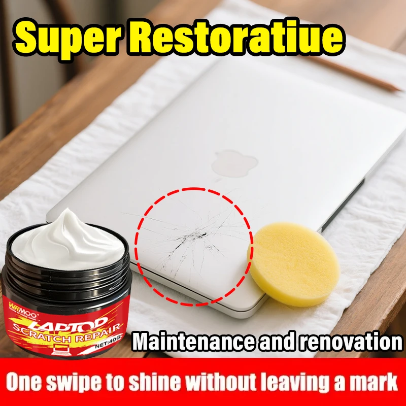 Universal Scratch Repair Kit - Nano Polishing Paste Removes Scratches on Laptops, Tablets, Phone Screens, Watches, Eyeglasses