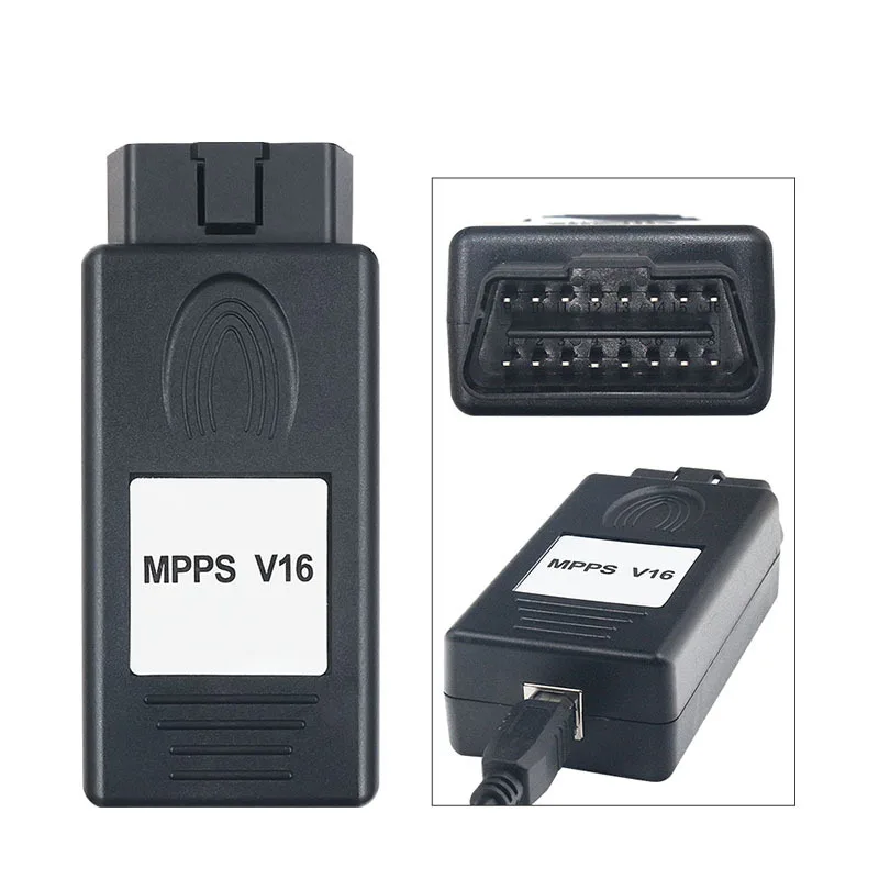 OBD2 Diagnostic Connector For MPPS V16 ECU Chip Tuning For EDC15 EDC16 EDC17 Read Write Flash Engine Analyzer For BMW Alfa Audi