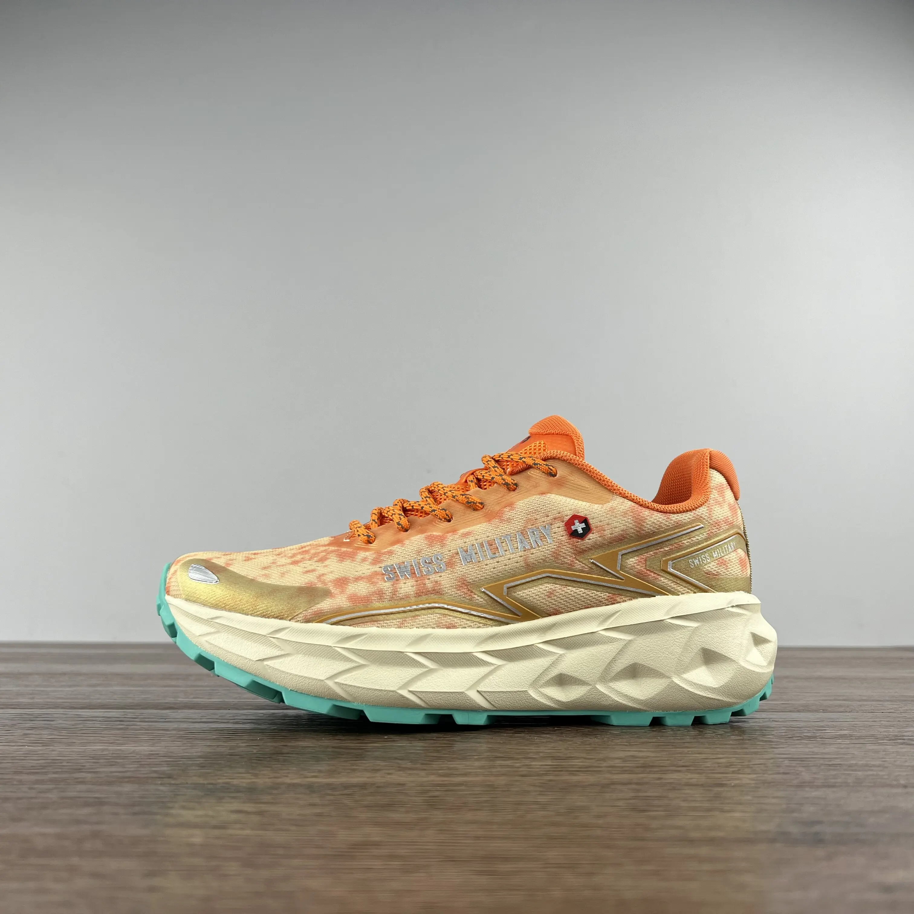 Men's Trail Running Shoes Casual Sports Shoes Unisex Non-Slip Sports Shoes Outdoor Hiking Trail Walking Shoes