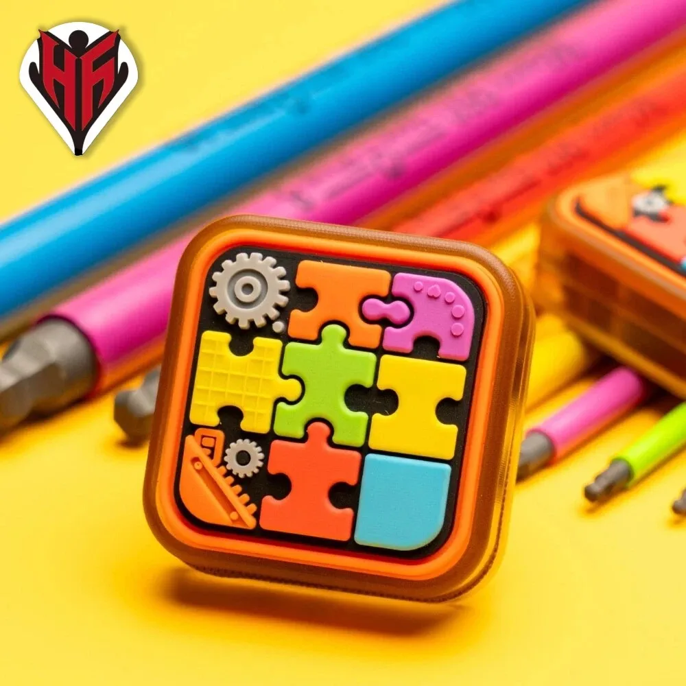 HF EDC MagicCube تململ المنزلق PEI غير محدود دفع المنزلق ألعاب متململة للبالغين مكتب عمل الملحقات لعبة لتخفيف الضغط #1