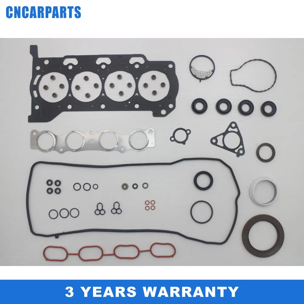 1ZR 1ZRFE 2ZR 2ZRFAE complete Full head gasket set Fit for Toyota COROLLA Yaris ALTIS Saloon 1.8 L 1.6 L 50281600 VRS