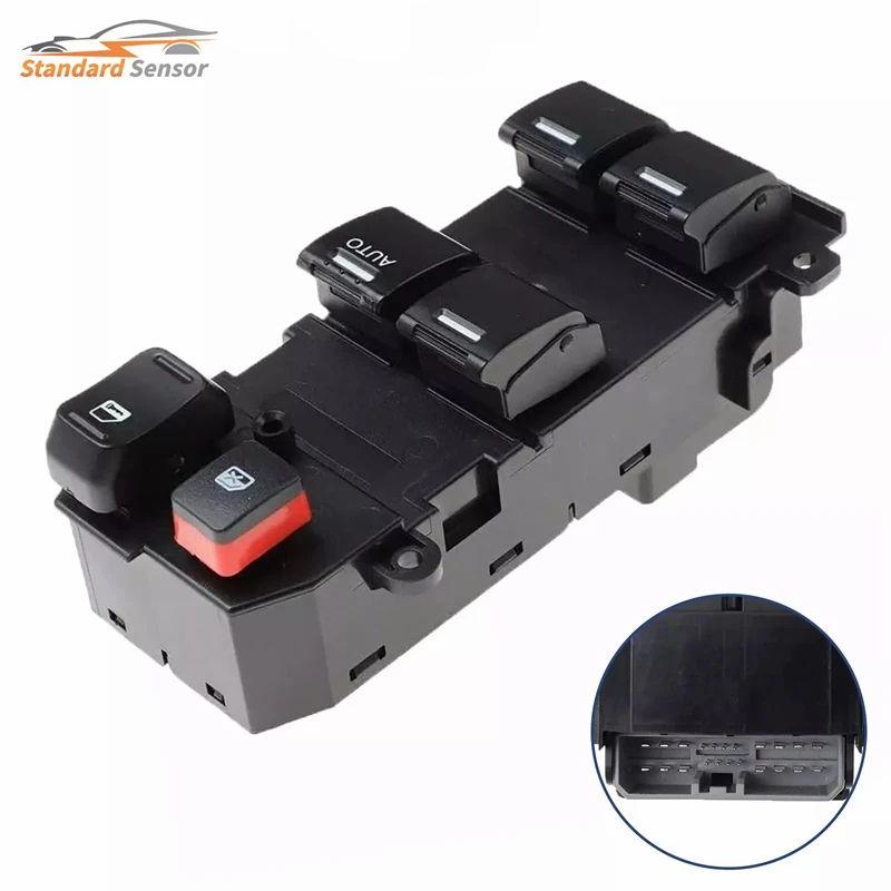 

Front Right RHD Master Power Window Control Switch Button 35750-SWA-Z01 For Honda CRV CR-V EX 2007 2008 2009 2010 2011