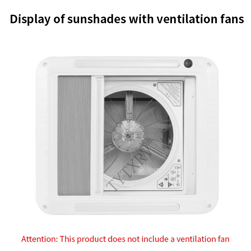 

TYTXRV RV Modification Accessories Trailer Station Wagon Ventilation Fan/Sun Blind/Exhaust Fan/Shade Curtain RV accessories